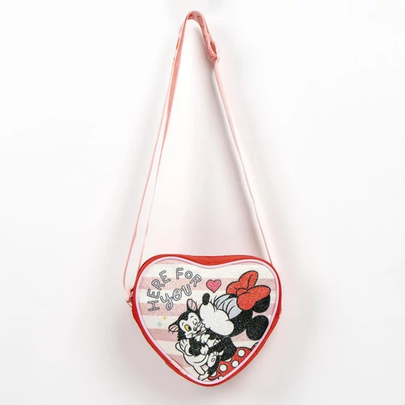 Disney Minnie For You Heart csillámos oldaltáska, válltáska