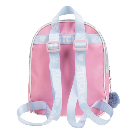 Disney Lilo és Stitch, A csillagkutya Scrump hologrammos hátizsák, táska 23 cm