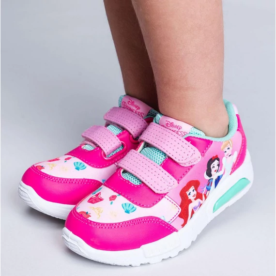Disney Hercegnők Ladies LED villogó, világító utcai cipő 24