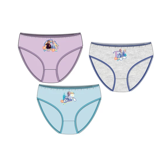 Disney Jégvarázs Rainbow gyerek fehérnemű, bugyi 3 darab/csomag 3 - 8 év / 98 - 128 cm