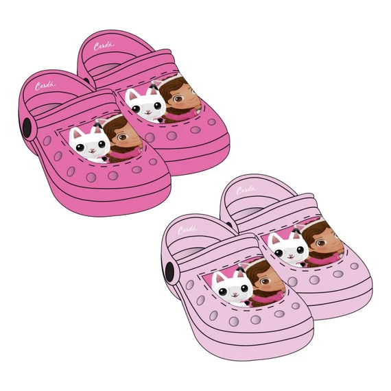 Gabi babaháza Pink gyerek papucs clog 24-31