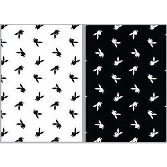 Playboy Monochrome ágyneműhuzat 140×200cm, 70×90 cm