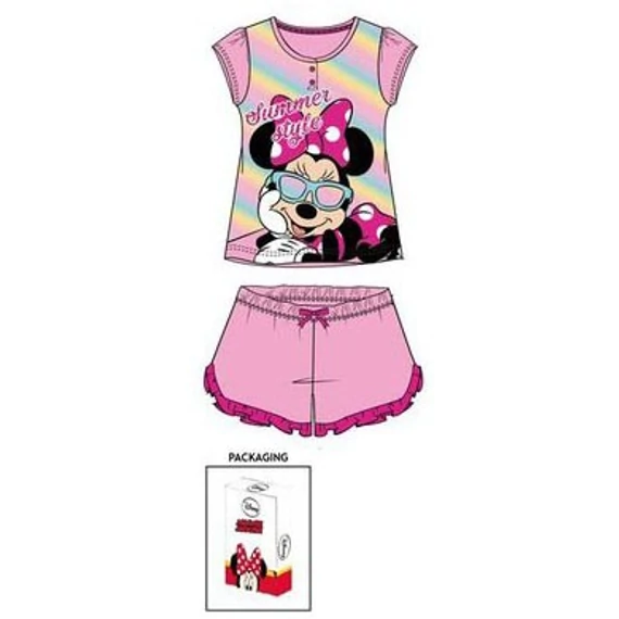 Disney Minnie Style Light gyerek rövid pizsama Díszdobozban 6 év / 116 cm