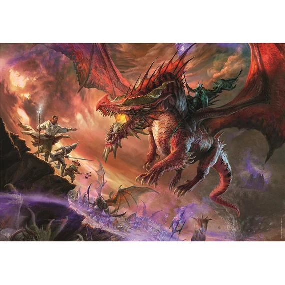 Dungeons & Dragons Fight 500 db-os puzzle Clementoni