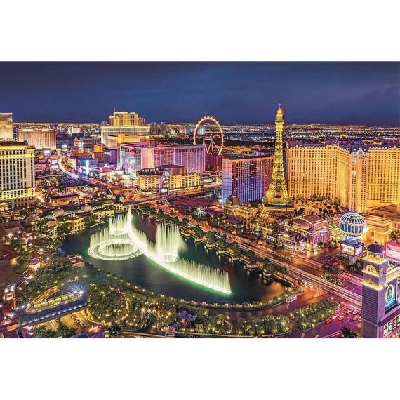 Las Vegas Night 6000 db-os puzzle Clementoni