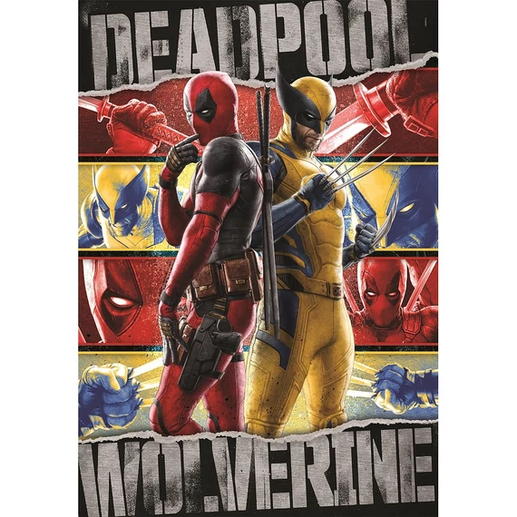 Deadpool & Wolverine 1000 db-os Compact puzzle Clementoni