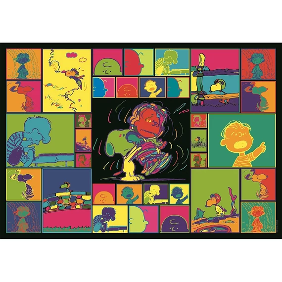 Snoopy Icons in Color 1000 db-os Compact puzzle Clementoni