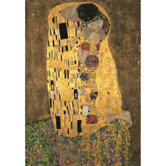 Művészet The Kiss 1000 db-os Compact puzzle Clementoni