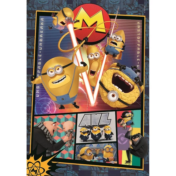 Minyonok Unleashed 1000 db-os Compact puzzle Clementoni
