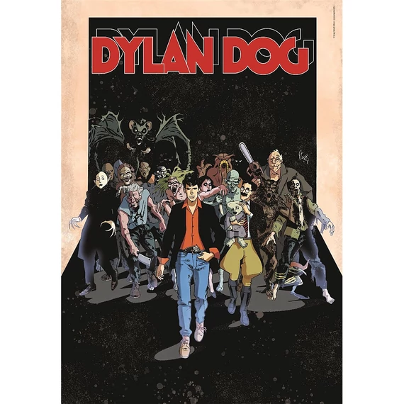 Dylan Dog Nightmare 1000 db-os Compact puzzle Clementoni