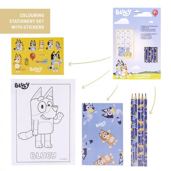 Bluey Fun írószer szett