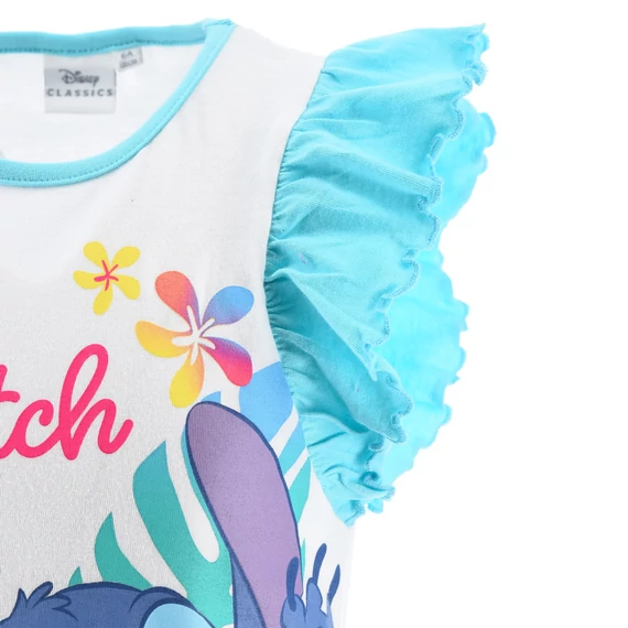 Disney Lilo és Stitch, A csillagkutya Happy gyerek rövid pizsama 3 - 8 év / 98 - 128 cm