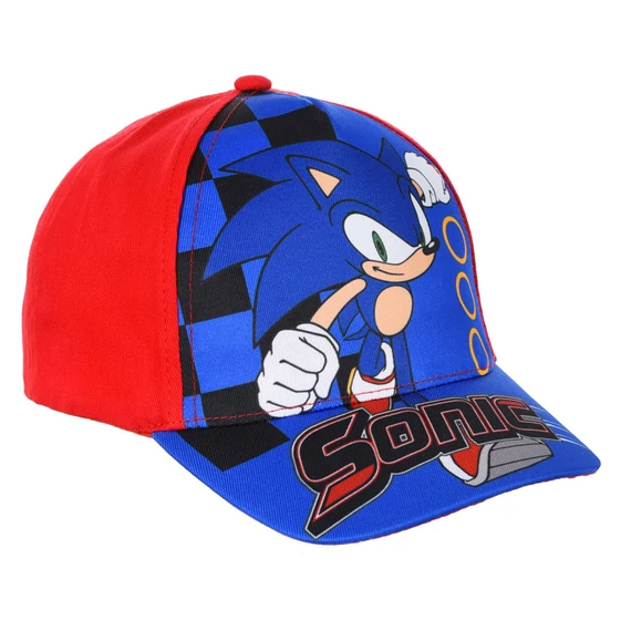 Sonic a sündisznó Checkered gyerek baseball sapka 52-54 cm