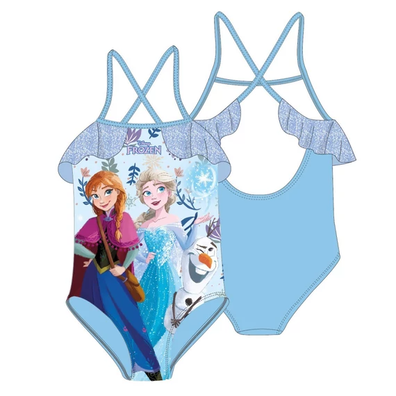Disney Jégvarázs Sisters gyerek fürdőruha, úszó 3 - 8 év / 98 - 128 cm