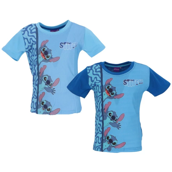 Disney Lilo és Stitch, A csillagkutya Loving Look gyerek rövid póló, felső 3 - 8 év / 98 - 128 cm