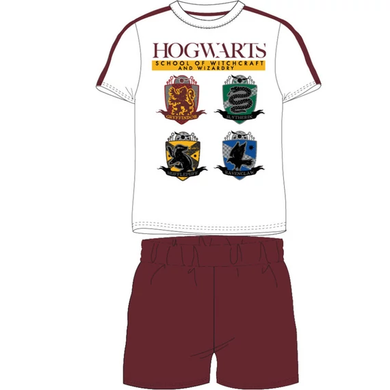 Harry Potter Witchcraft gyerek rövid pizsama 10 év / 140 cm