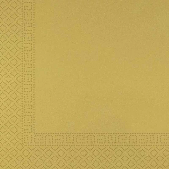 Arany Unicolour Gold szalvéta 20 db-os 33x33 cm FSC