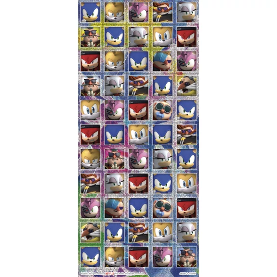 Sonic a sündisznó Prime Super matrica szett játékkal