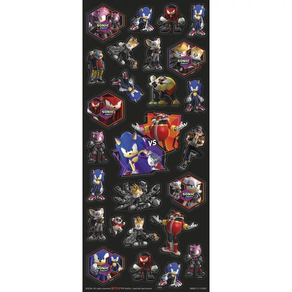 Sonic a sündisznó Prime Super matrica szett játékkal