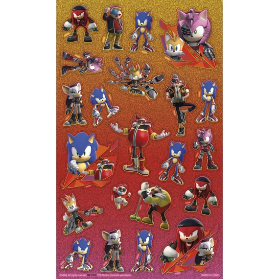Sonic a sündisznó Prime Super matrica szett játékkal