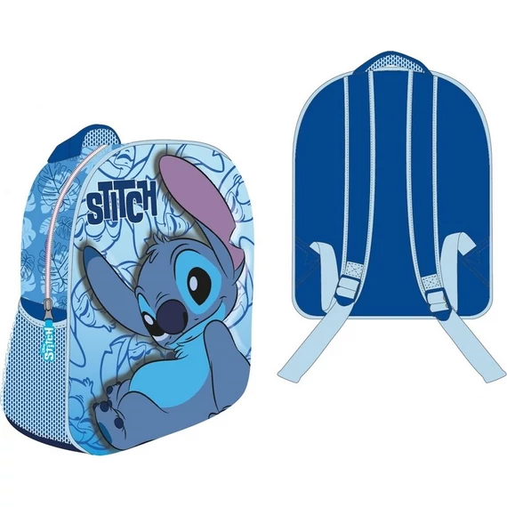Disney Lilo és Stitch, A csillagkutya Lazy Deluxe 3D hátizsák, táska 30 cm