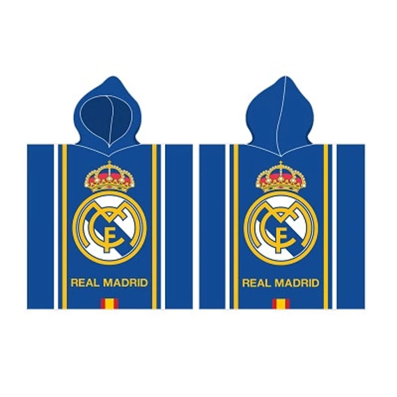 Real Madrid Galácticos strand törölköző poncsó 55x110 cm