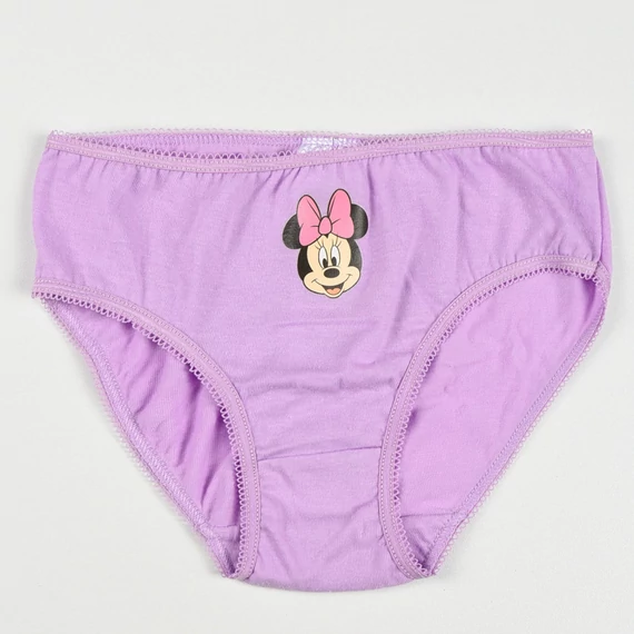 Disney Minnie Purple Dots gyerek fehérnemű, bugyi 3 darab/csomag 5 - 6 év / 110 - 116 cm
