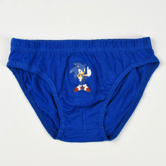 Sonic a sündisznó Gotta Go gyerek fehérnemű, alsó 3 darab/csomag 3 - 4 év / 98 - 104 cm