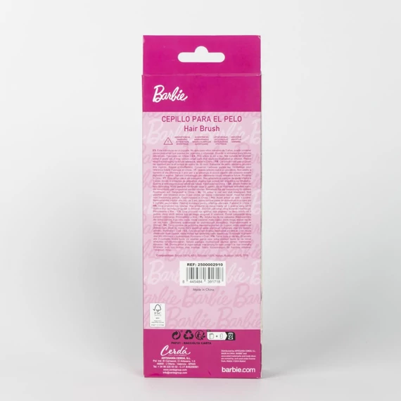 Barbie Pink köves hajkefe 22 cm