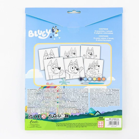 Bluey To Wave számos kifestő szett