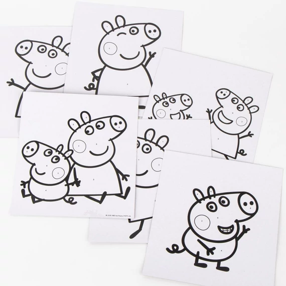 Peppa malac Fun számos kifestő szett