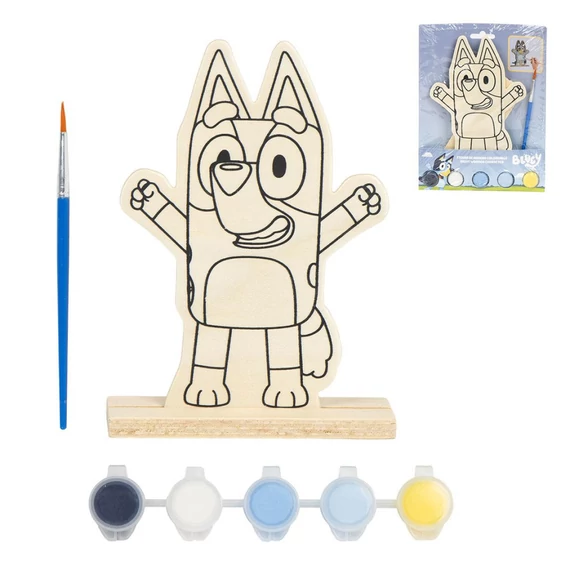 Bluey Fun festhető fa figura