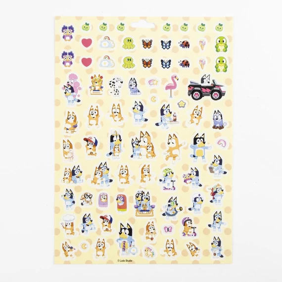 Bluey Summer matrica szett 300 db-os