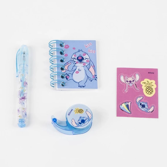 Disney Lilo és Stitch, A csillagkutya Ananas mini táska kulcstartó szett