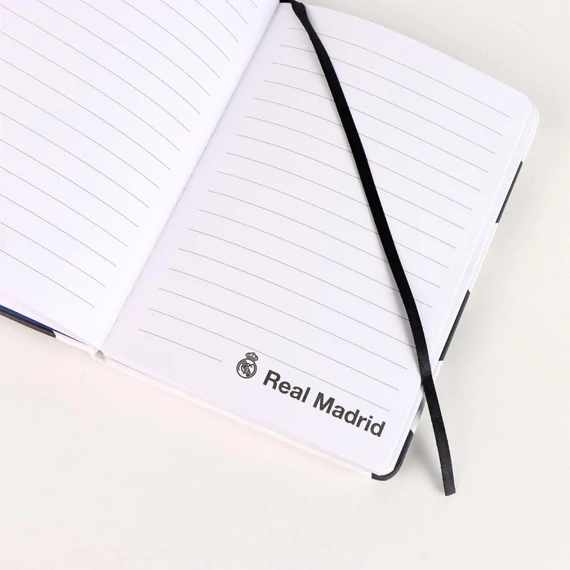 Real Madrid Ball párnázott notesz, vonalas jegyzetfüzet