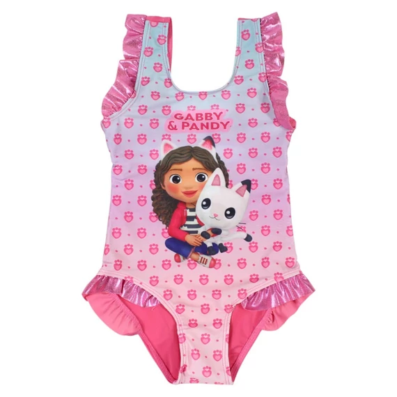 Gabi babaháza Pandy gyerek fürdőruha és sarong szett 3 - 4 év / 98 - 104 cm