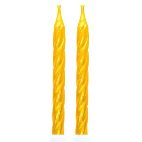 Arany Gold tortagyertya, gyertya szett 10 db-os