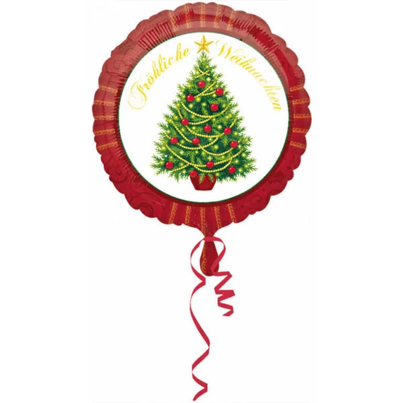 Karácsony Tree fólia lufi 43 cm
