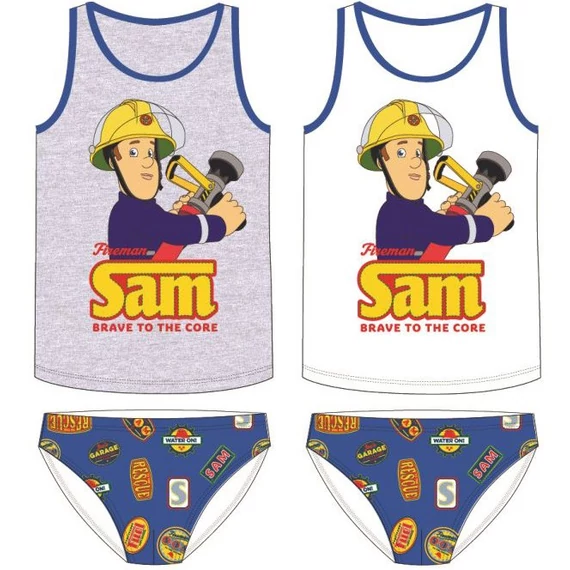 Sam a tűzoltó Brave trikó + alsó szett 3 - 8 év / 98 - 128 cm