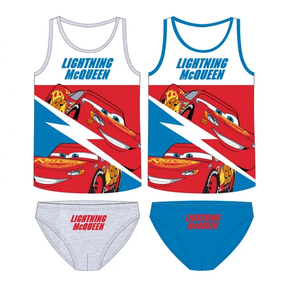 Disney Verdák Flash trikó + alsó szett 3 - 4 év / 98 - 104 cm