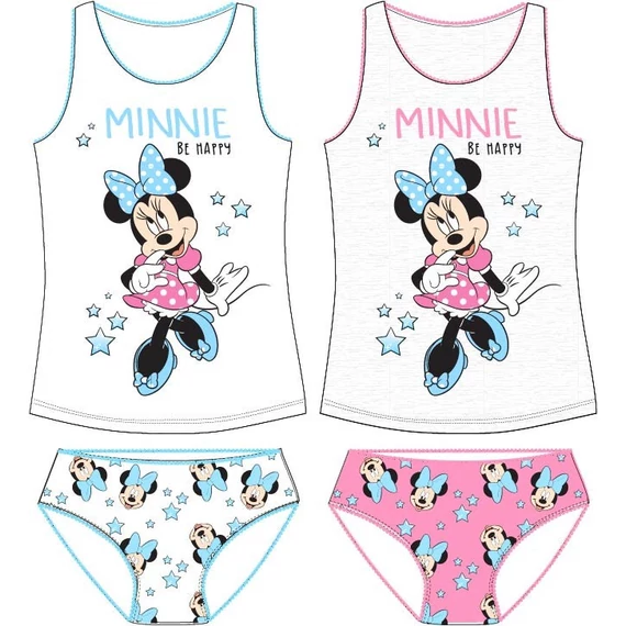 Disney Minnie Be Happy trikó + bugyi szett 4 - 9 év / 104 - 134 cm