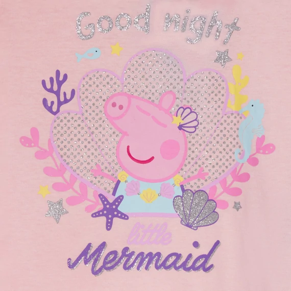Peppa malac Good Night gyerek rövid pizsama 3 - 6 év / 98 - 116 cm