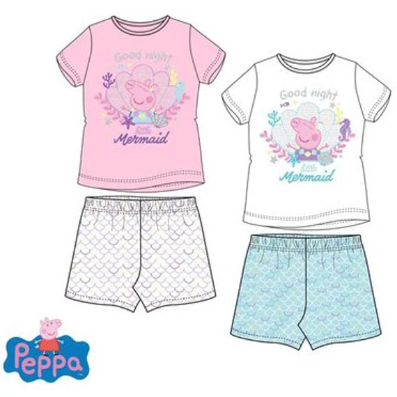 Peppa malac Good Night gyerek rövid pizsama 3 - 6 év / 98 - 116 cm