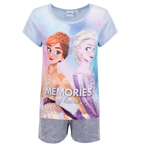 Disney Jégvarázs Memories gyerek rövid pizsama 4 - 8 év / 104 - 128 cm