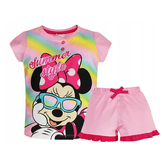 Disney Minnie Style gyerek rövid pizsama Díszdobozban 3 - 8 év / 98 - 128 cm