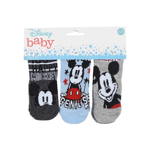 Disney Mickey Genius baba zokni 0-12 hó