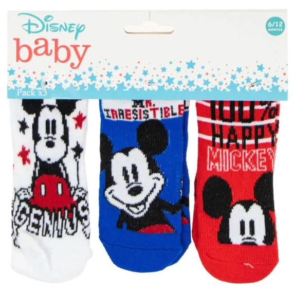Disney Mickey Genius baba zokni 0-12 hó