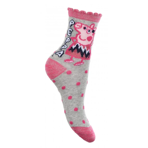 Peppa malac Sparkle Steps gyerek zokni  23-34