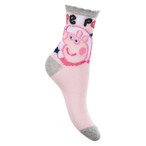 Peppa malac Sparkle Steps gyerek zokni  23-34