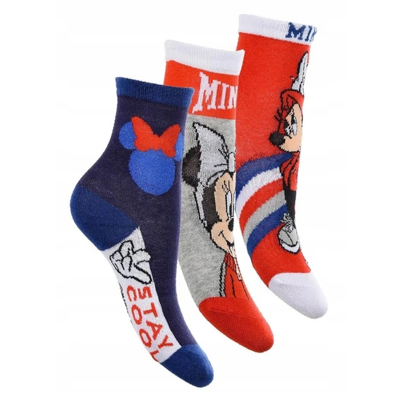 Disney Minnie Stay Cool gyerek zokni 23-34